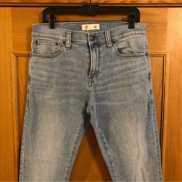 Madewell Mens Slim Fit in Light Hodgson Wash Jeans Size 31 - Picture 6 of 16